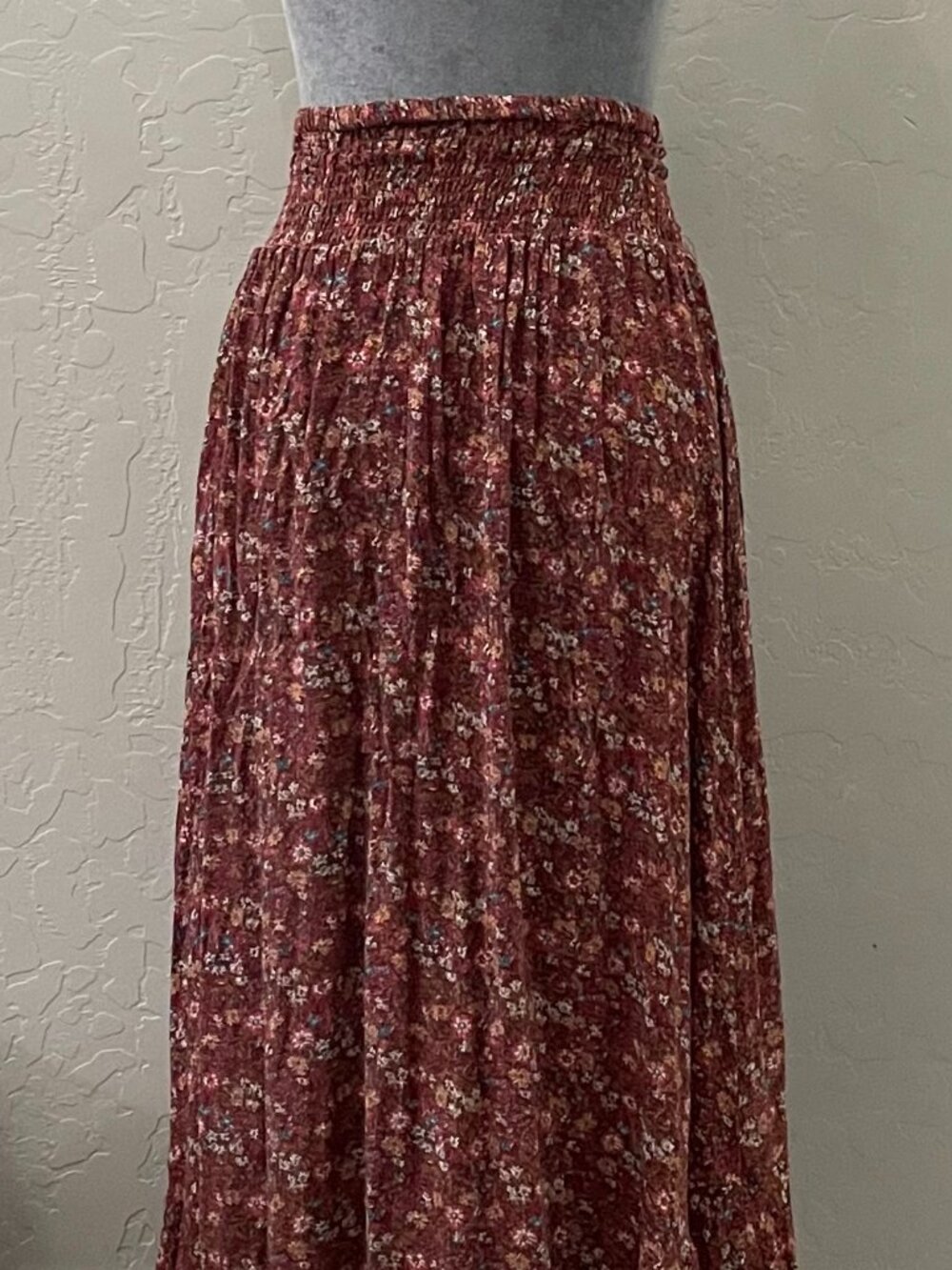 Rachel Roy brown flower floral maxi skirt (size S) - Picture 5 of 5